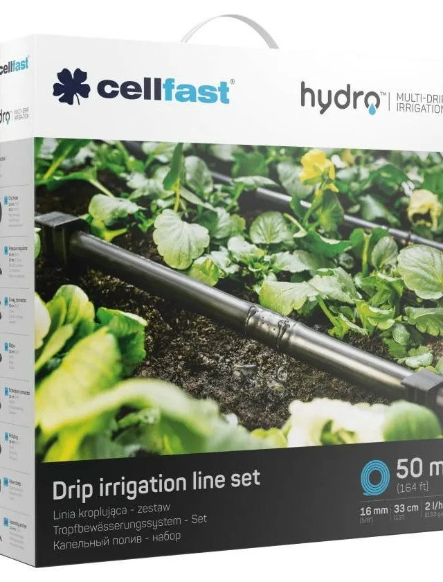 CELLFAST LINIA KROPLUJĄCA HYDRO-ZESTAW 5/8 (16mm) 50m