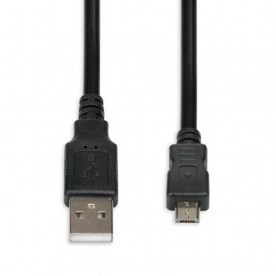 iBox IKU2M18 USB cable USB 2.0 1.8 m USB A Micro-USB B Black