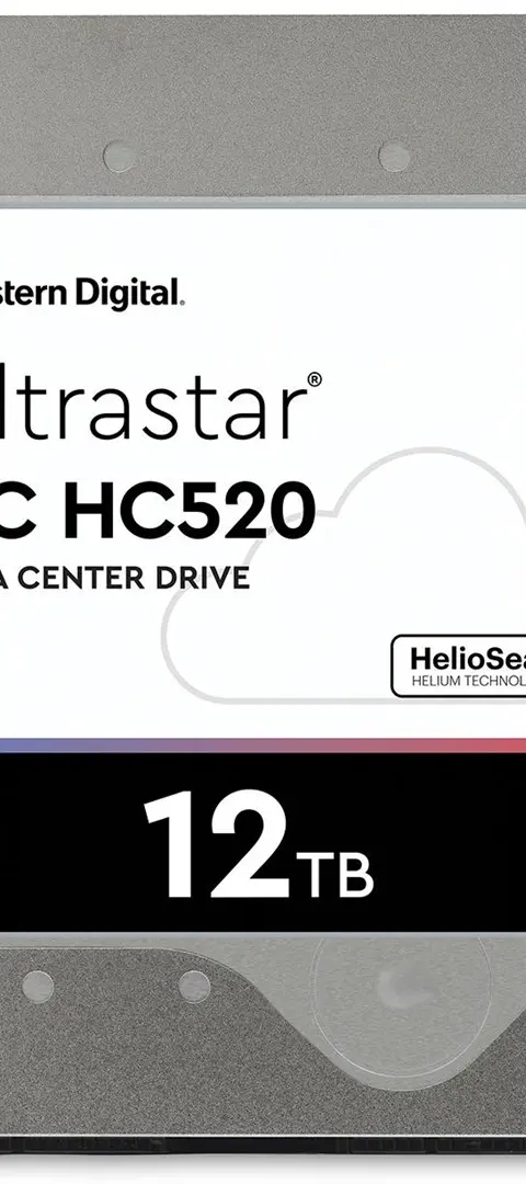 Western Digital Ultrastar He12 internal hard drive 12 TB 7200 RPM 256 MB 3.5" SAS