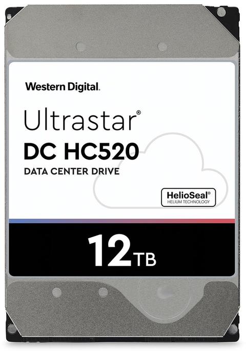 Western Digital Ultrastar He12 internal hard drive 12 TB 7200 RPM 256 MB 3.5" SAS