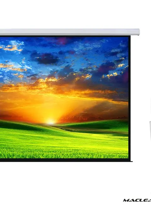 Electric motorized projector screen home cinema remote control Maclean MC-562
