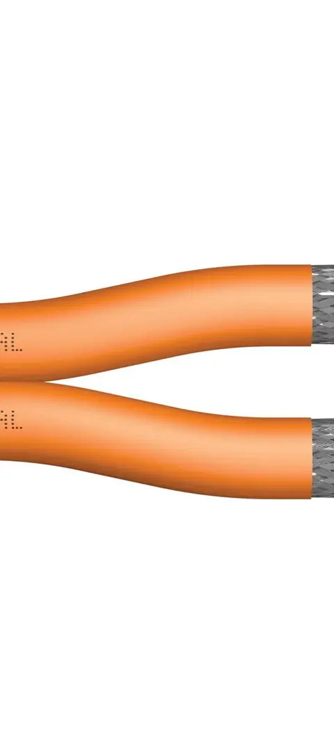 CAT 7 S/FTP data cable - installation cable, 500 m, duplex, Dca-s2, d1, a1