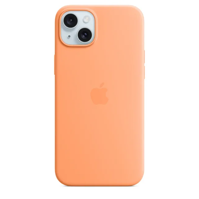 Silicone Case With MagSafe Sorbet Orange