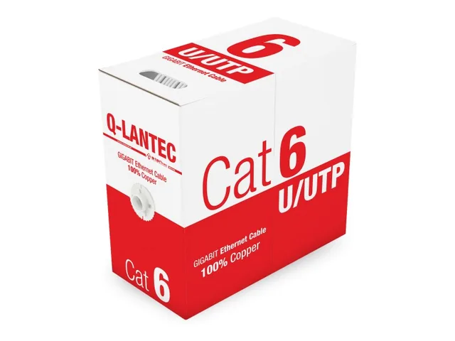 Alantec KIU6PVC305Q networking cable Light grey 305 m Cat6 U/UTP (UTP)