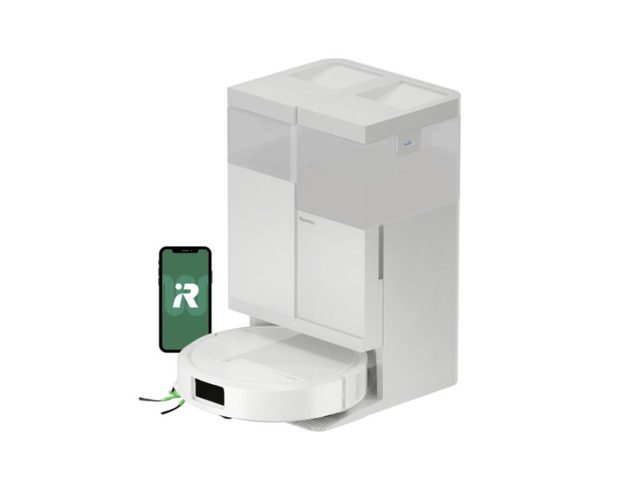 iRobot Roomba Plus 515 Combo cleaning robot, white + AutoWash docking station