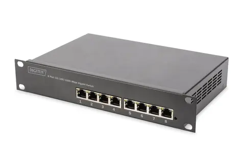 10" Gigabit 8-Port L2+ Managed PoE+ Switch
