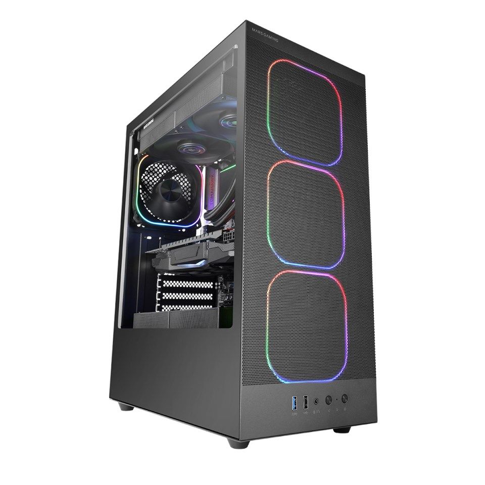 TACENS MARS MC-NEBULA 4x120mm ARGB ATX - Case