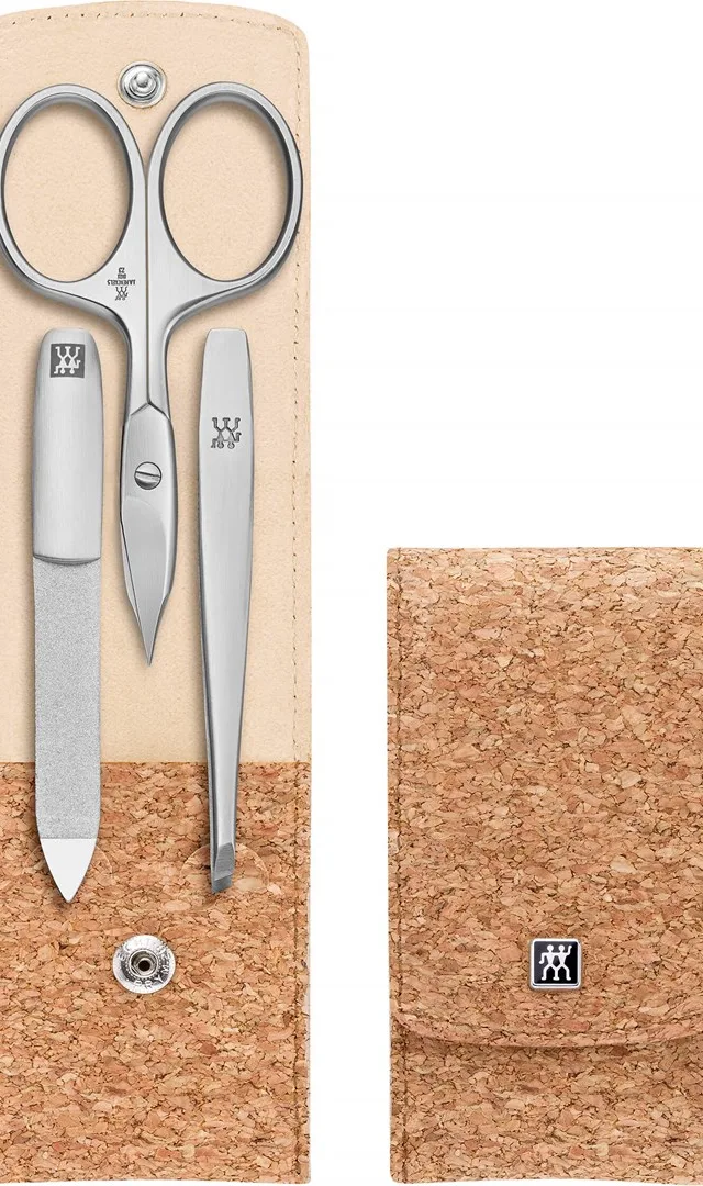 ZWILLING Twinox manicure set 97690-006-3 - cork case 3 pieces