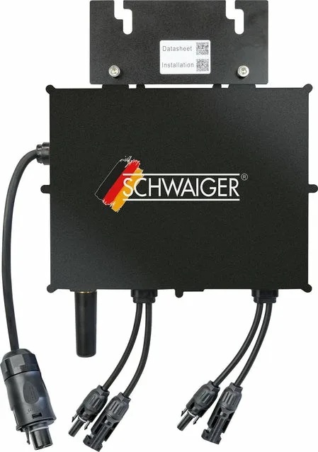 Schwaiger SOWR0806 power adapter/inverter Indoor Black