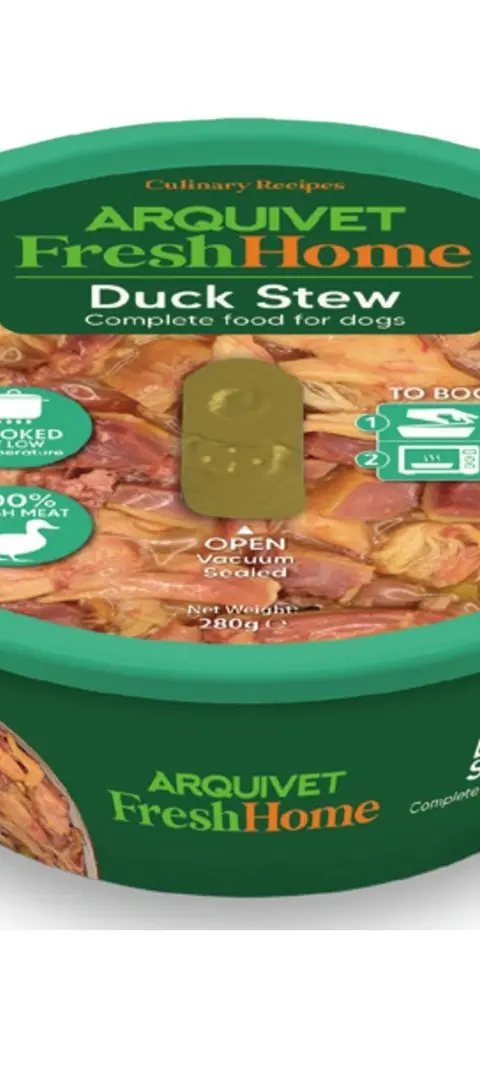 ARQUIVET Fresh Home Duck Stew - Wet Dog Food - 280g