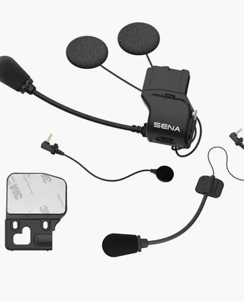 Sena SC-A0354 Universal Helmet Clip Kit With HD Speakers Black
