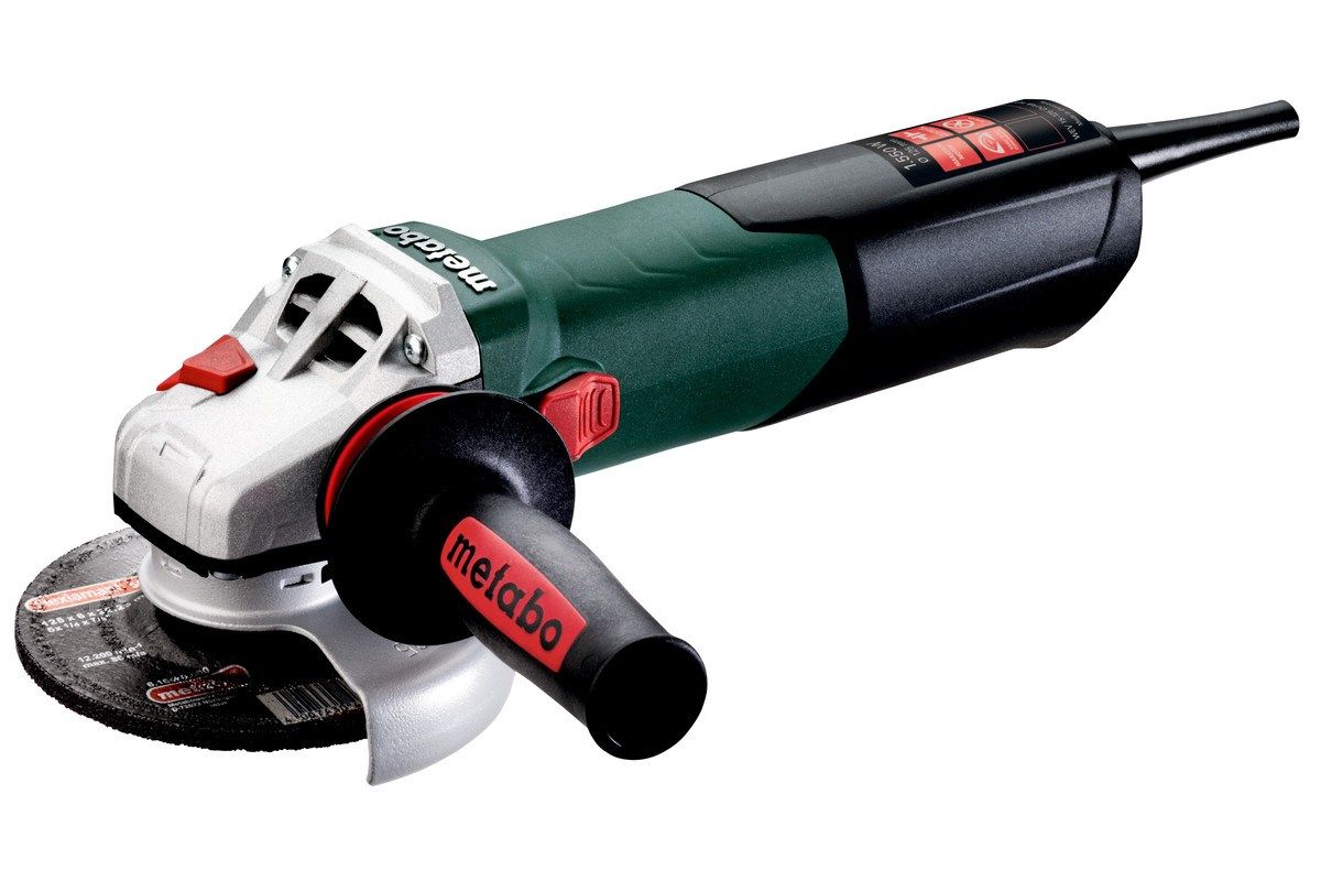 Metabo WEV 15-125 Quick HT Angle Grinder 12.5 Cm 9600 RPM 1550 W 2.5 Kg