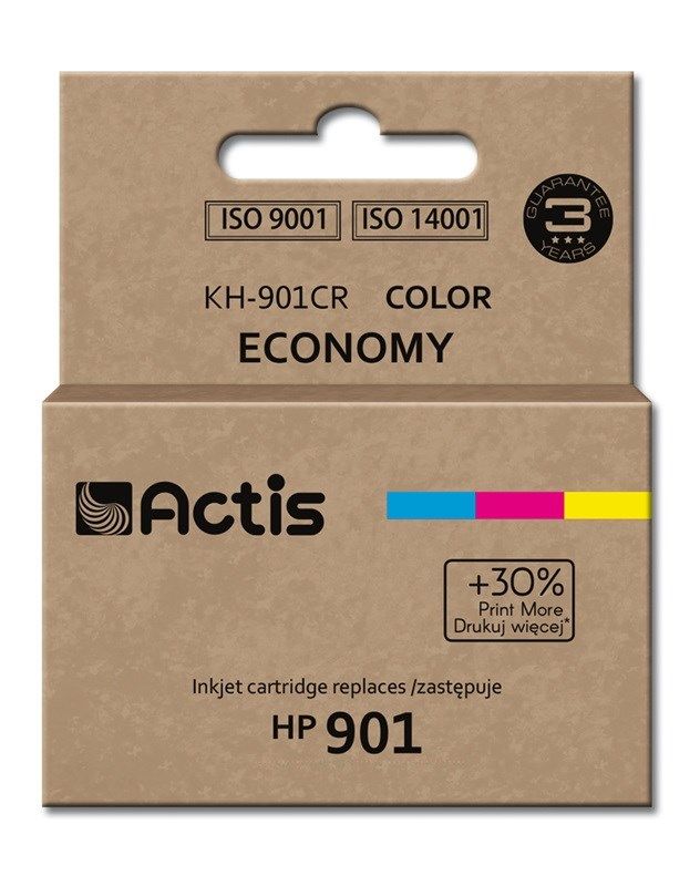 Actis KH-901CR ink (replacement for HP 901XL CC656AE; Standard; 21 ml; color)
