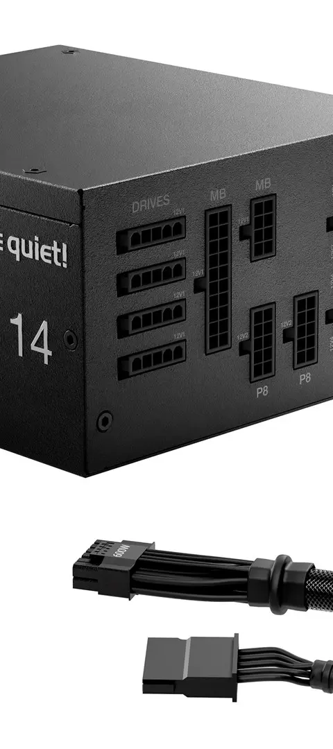 be quiet! Dark Power 14 1000 W - 80 Plus Titanium power supply unit 20+4 pin ATX ATX Black