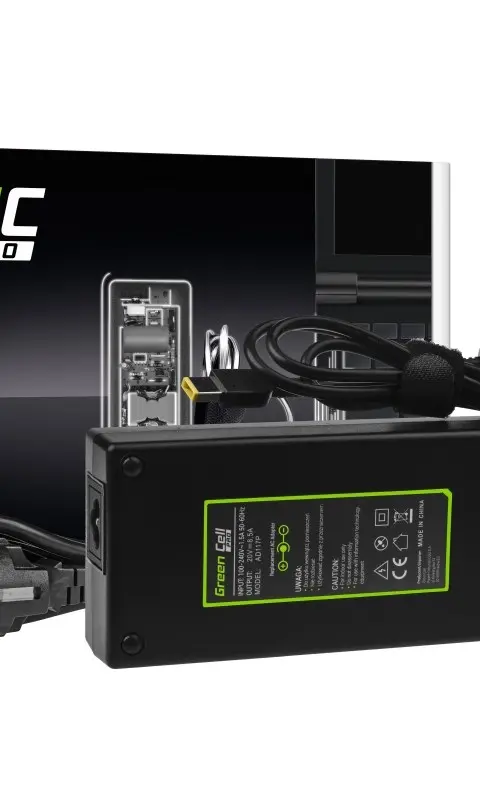 Green Cell AD117P power adapter/inverter Indoor 170 W Black