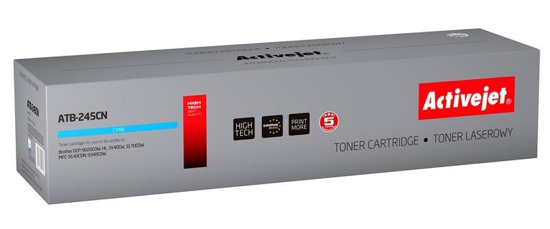 Activejet ATB-245CN toner (replacement for Brother TN-245C; Supreme; 2200 pages; cyan)