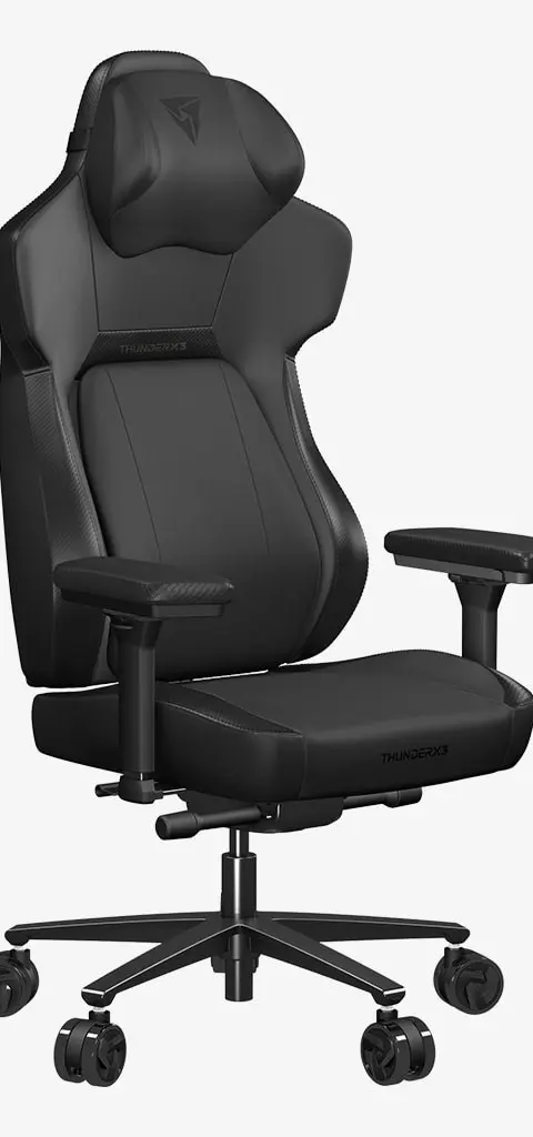 ThunderX3 CORE Modern Universal Gaming Chair Padded Seat Black
