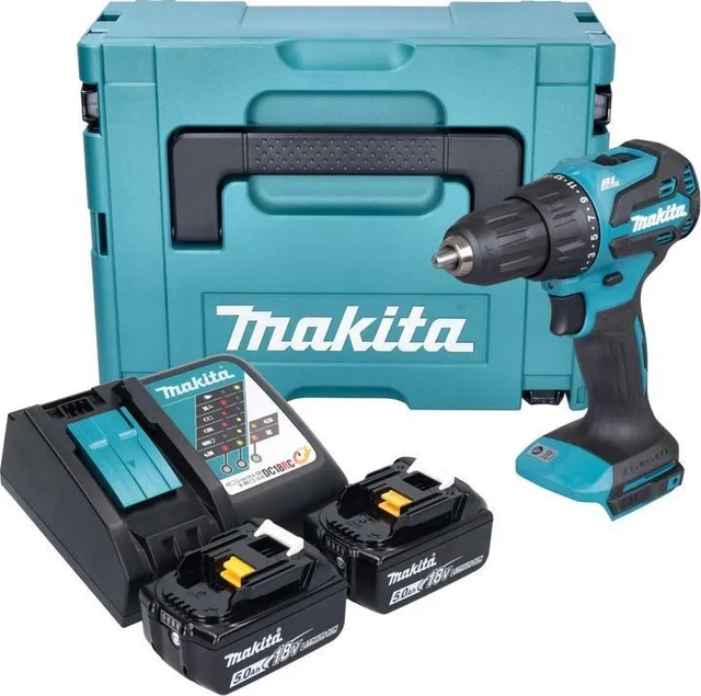 CORDLESS DRILL DHP490RTJ 2X5AH 18V