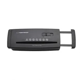 Esperanza EN104 Paper Shredder Strip Shredding 22 Cm Black