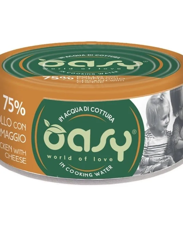 OASY More Love Chicken With Cheese - Wet Cat Food - 70g