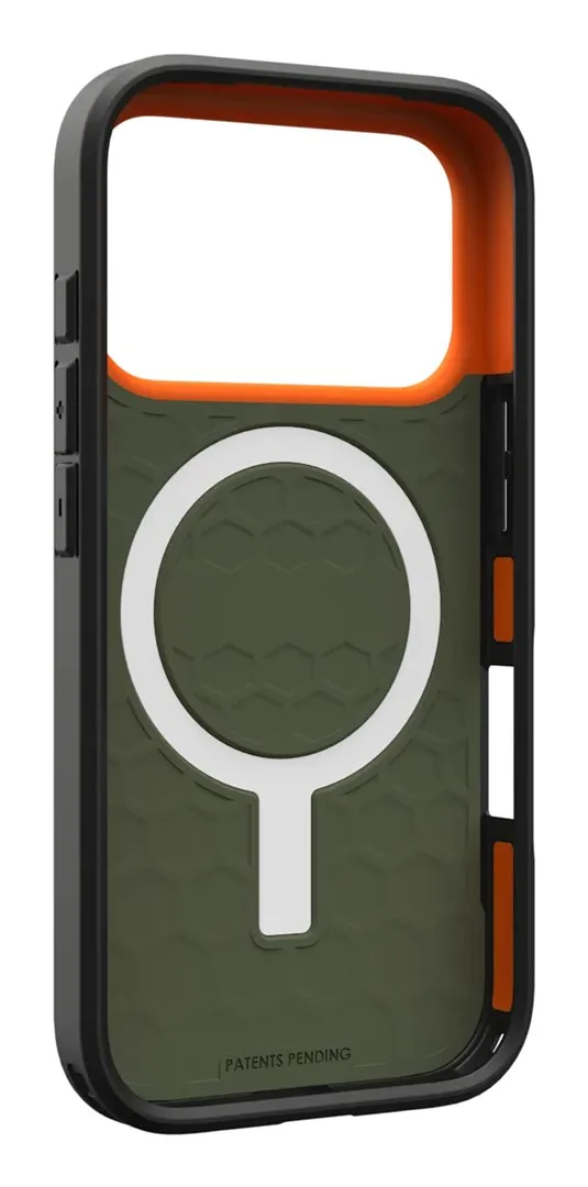 Urban Armor Gear 114545117297 mobile phone case 16 cm (6.3") Cover Olive, Orange