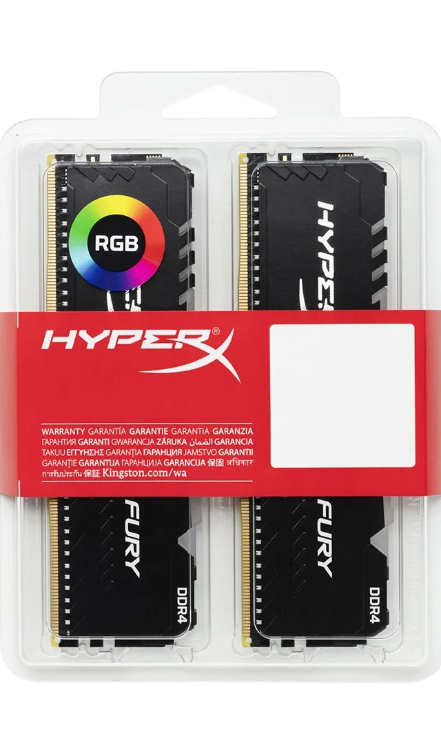 HyperX FURY HX430C15FB3AK2/32 memory module 32 GB 2 x 16 GB DDR4 288-pin DIMM
