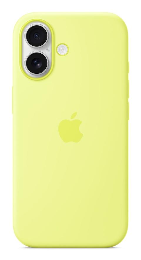 Apple IPhone 17 Silicone Case With MagSafe - Neon Yellow