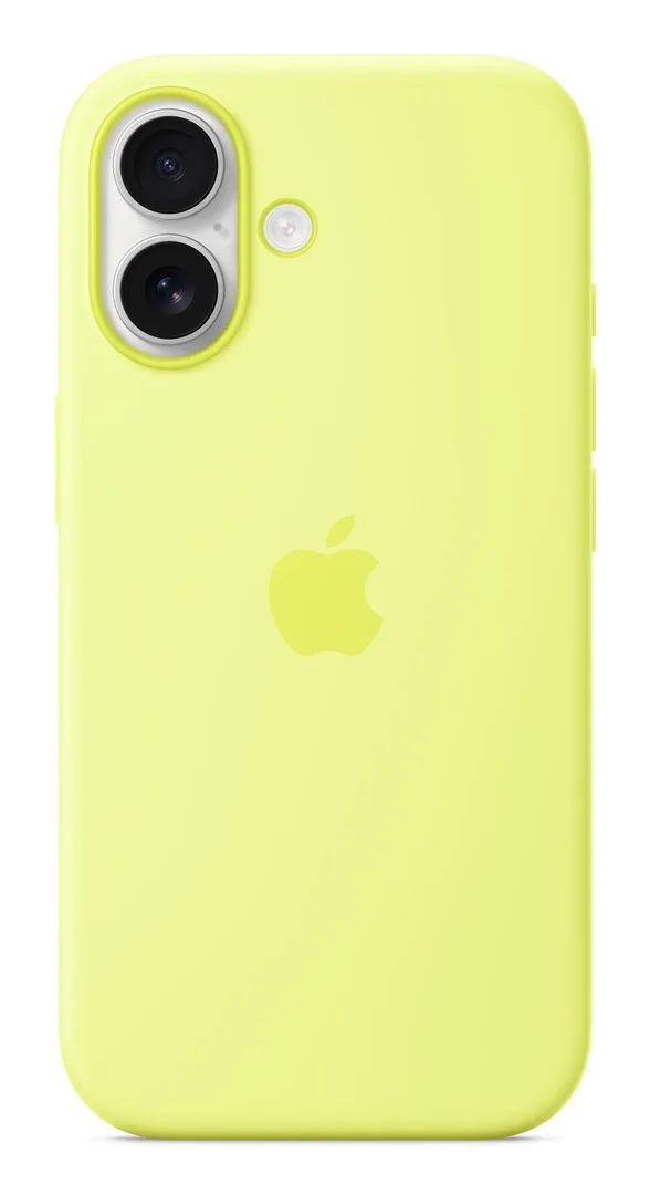 Apple IPhone 17 Silicone Case With MagSafe - Neon Yellow