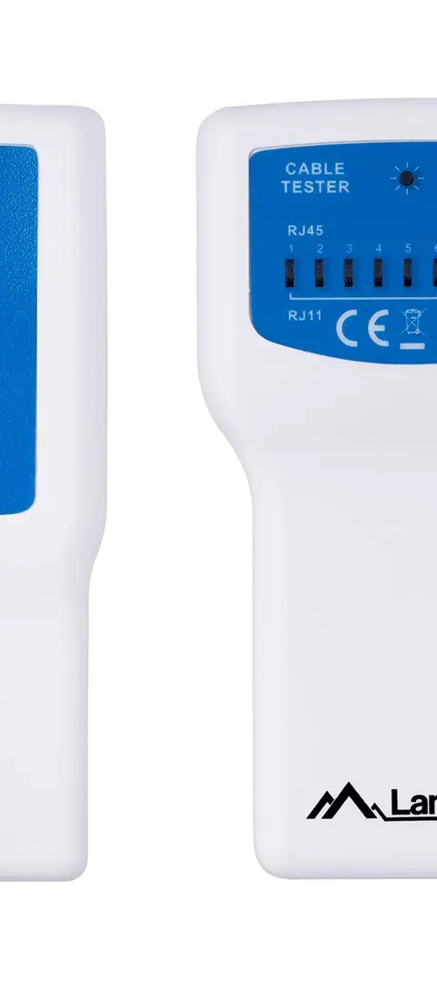 Lanberg NT-0402 network cable tester PoE tester Blue, White