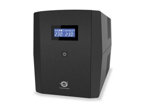 CONCEPTRONIC USV 2200VA/1320W/6xIEC/HID USB/RJ45in/Out/ Sw
