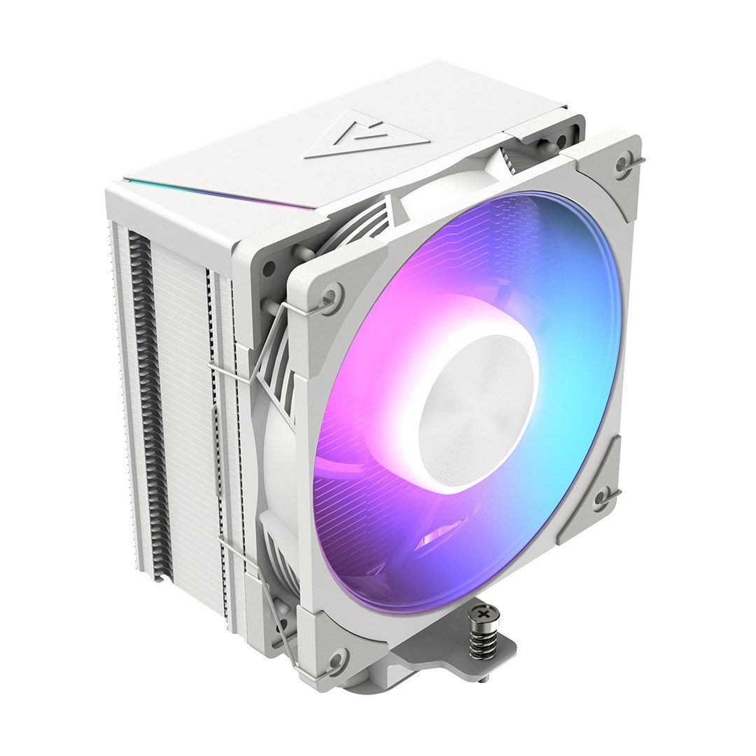 MODECOM Volcano 0C T201 ARGB Processor Air Cooler 12 Cm White