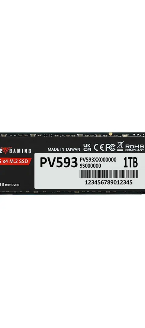 Patriot Memory PV593 PCIe Gen5 x4 M.2 2280 SSD 1 TB PCI Express 5.0 NVMe 3D TLC NAND