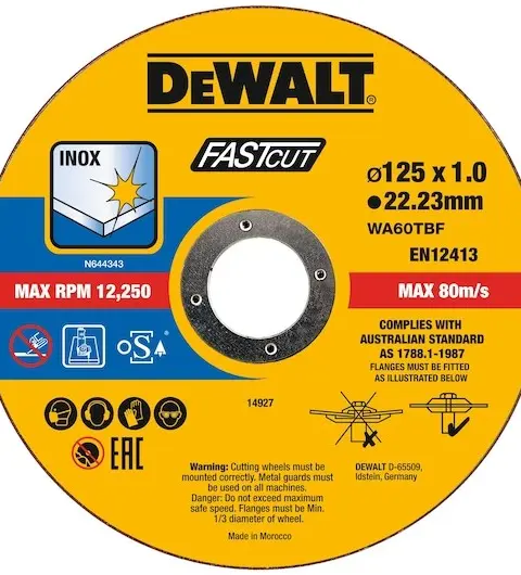 DeWALT DT20540-QZ Angle Grinder Accessory Grinding Disc