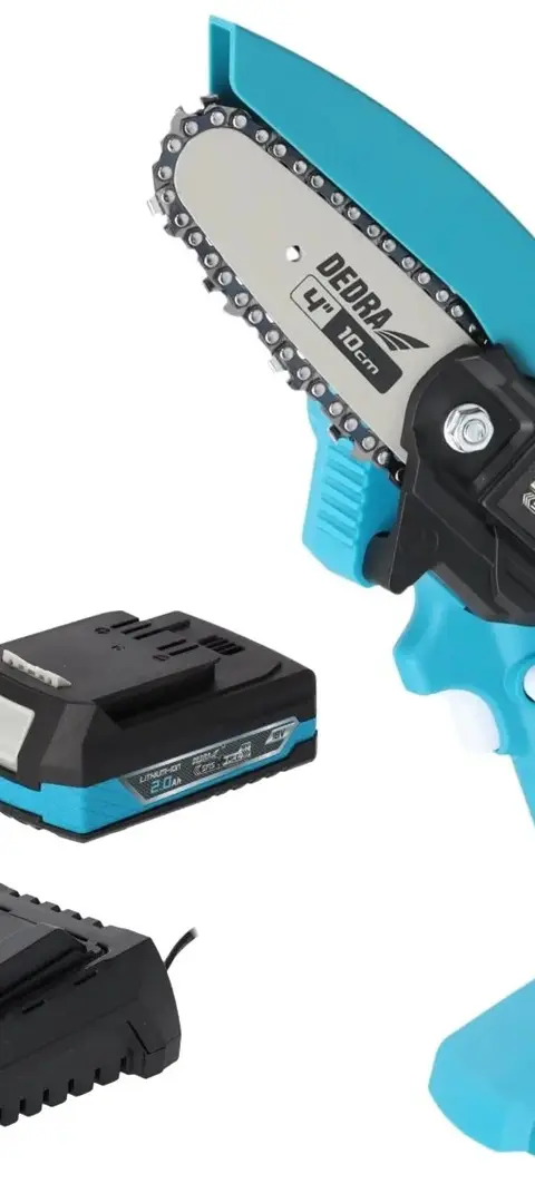 Mini Cordless Chainsaw 4' 18V 1 2.0AH SAS
