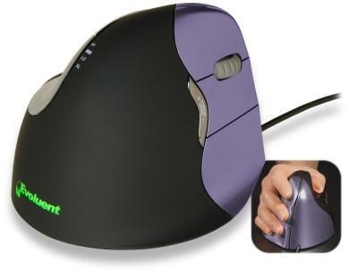 Evoluent Vertical Mouse 4 Small Right Hand/6 Buttons/Wired