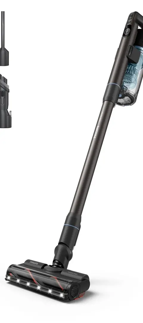 Philips XC7163/01 stick vacuum/electric broom 2-in-1 stick vacuum Battery Dry&wet Bagless 0.6 L Blue