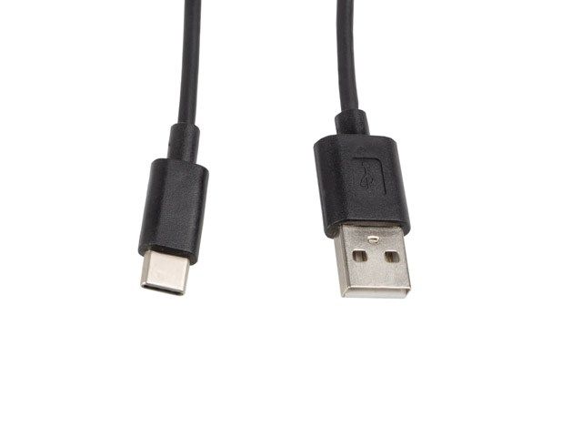 Lanberg CA-USBO-10CC-0010-BK USB cable USB 2.0 1 m USB A USB C 0.48 Gbit/s Black