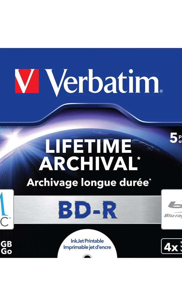 Verbatim M-Disc 4x BD-R 25 GB 5 pc(s)