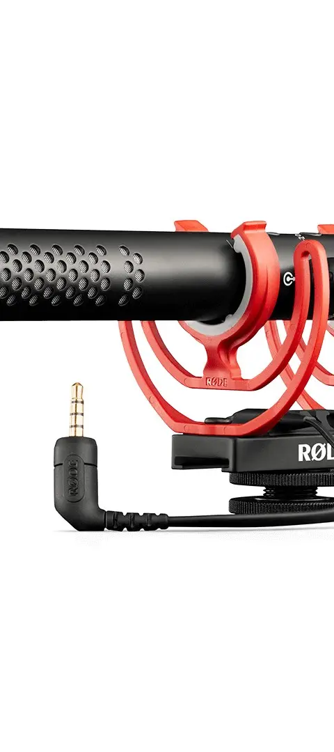 RODE VIDEOMIC NTG Microphone Black Orange Digital Camera Microphone