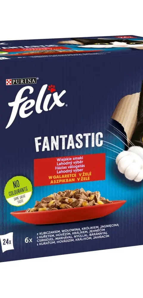 Felix Fantastic Country Flavors In Jelly - Wet Food For Cats - 24x 85g