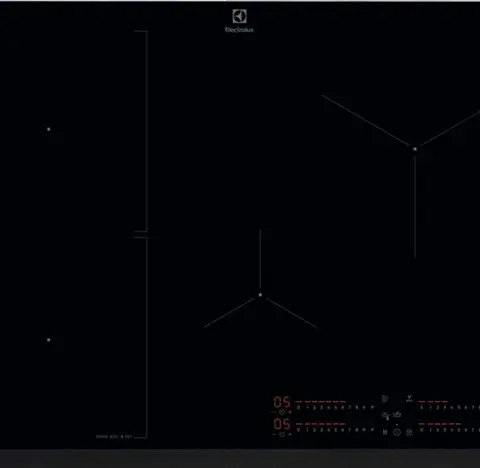 Electrolux EIS77453 Built-In Induction Hob 4 Zone(S) Black