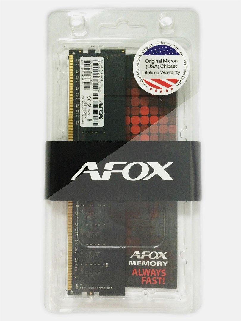 AFOX DDR4 8G 2133 UDIMM Memory Module 8 GB 2133 MHz