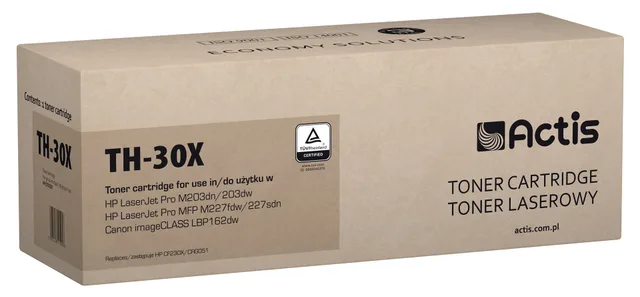 Actis TH-30X toner (replacement for HP 30X CF230X; Standard; 3500 pages; black)