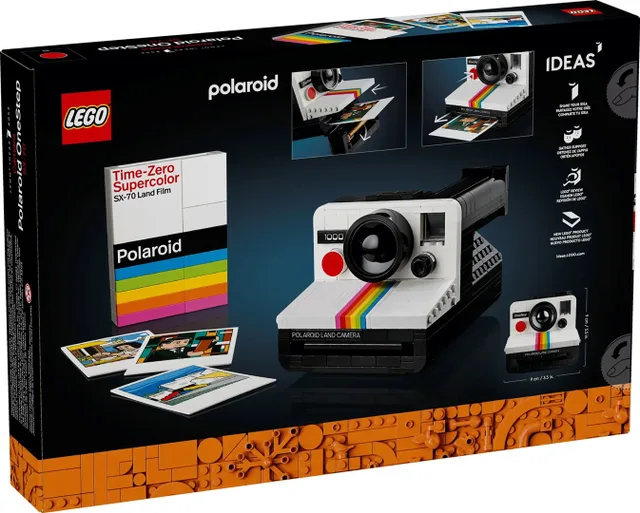LEGO Ideas Polaroid OneStep SX-70 Sofortbildkamera 21345