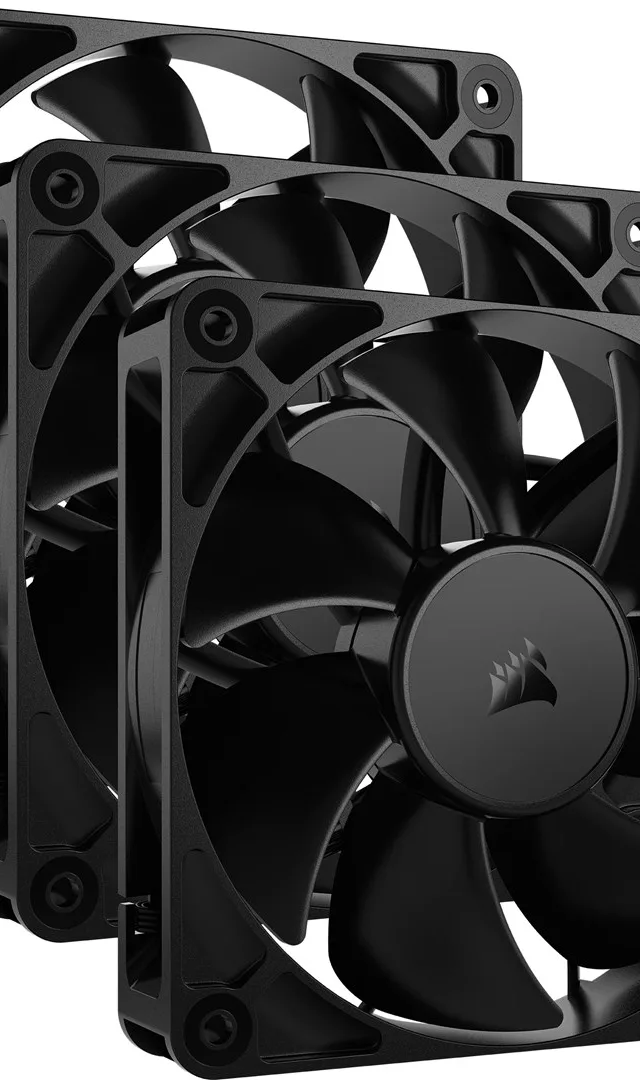 Corsair RS Series 120 PWM Fan 3-Pack 120mm Black