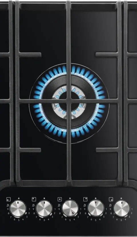 Electrolux KGG75362K Black Built-in 75 cm Gas 5 zone(s)