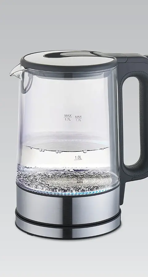 Maestro MR053 Electric Kettle 1.7 L 2200 W Black Transparent