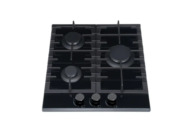 MPM 45-GMH-16 Black Built-In 45 Cm Gas 3 Zone(S)