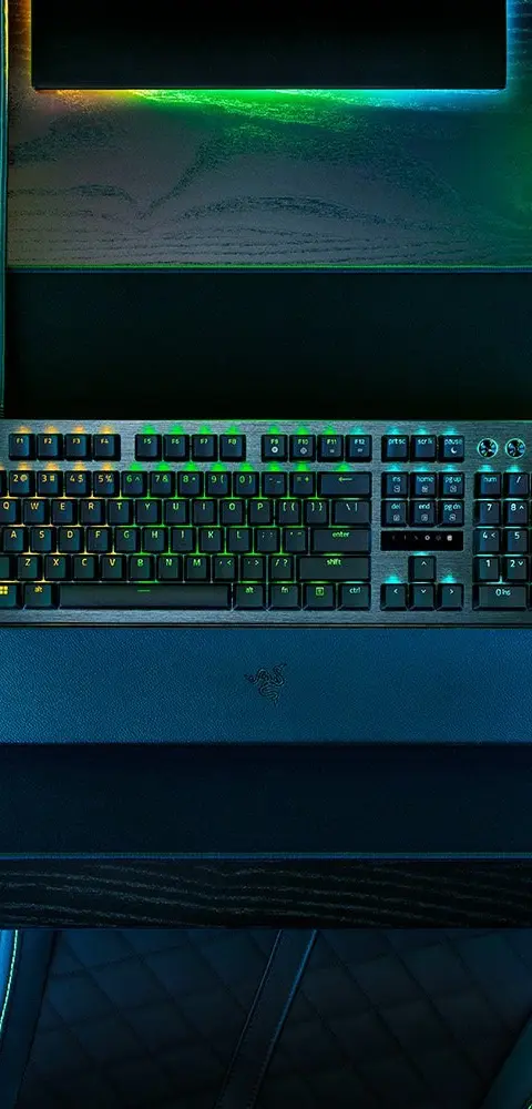 Razer Huntsman V3 Pro keyboard Gaming USB QWERTY UK International White
