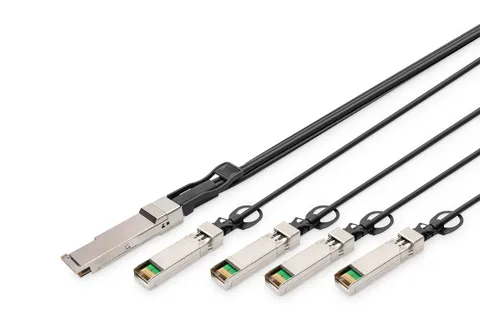 40G QSFP+ to 4XSFP+ Direct Attach Cable 1m